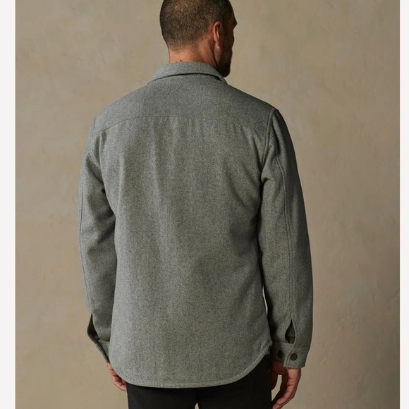 The Normal Brand Brightside Wool Blend Flannel Lined Workwear Jacket outdoor - Picture 5 of 11